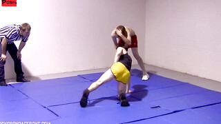 Ringside Seduction Tye Takes on Braxston and Clark