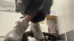 POV Sweaty Sneakers, Socks & Feet