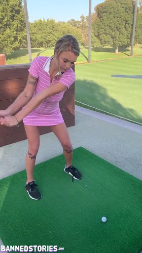 Busty Gabbie Carter shows off her big tits