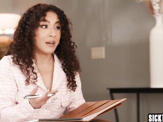Hawt Latin hotty and concupiscent mother I'd like to fuck banged by large rod client and pair enjoyed hardcore trio sex
