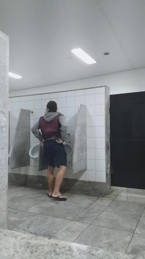 I Exposed Myself in the Bus Station Bathroom and Almost Got Caught by Passersby.