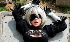 nier automata real sperm mulit jizz yorha nier 2b 3d an