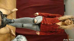 Merciless Play with Twice Cum Beneath My Dirty Converse and Socks (720 HD)