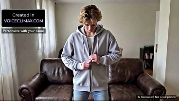 Blonde Twink First Gay Experience - AI Generated male Jerk Off Instructions - ASMR POV JOI