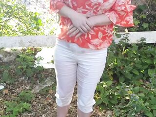 ⭐ Public Jeans Pee and walking home in very pissy stained jeans ;)