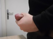 My first ruined orgasm - Cumshot
