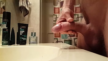 My cumshot, slow motion