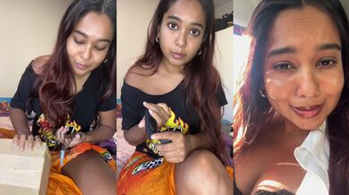 Petite MiaZ gets dripping wet reviewing a tiny vibrator