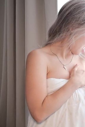 Sex in a Blanket by the Window