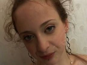 Double penetration time with appetizing Russian teen Nastya