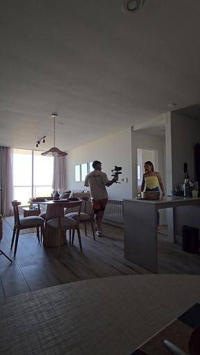 Behind the Scenes of sex with My Boyfriend. Real and Homemade.