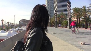 Brunette Abbie Cat Bounces Her Ass On a Massive Dick