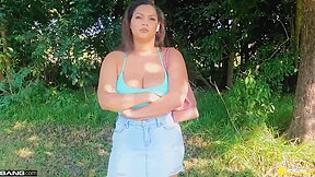 Lets The Roadside Guy Titty Fuck Her In Exchange For A Tow - Ashlyn Peaks