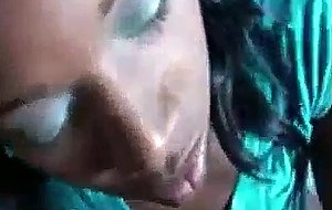 Ebony facial queen