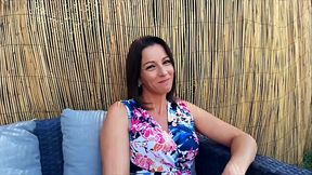 Kyara: Pretty French MILF with big natural tits