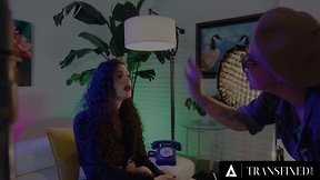 Shiri allwood transfixed in soap opera fetish sex between takes