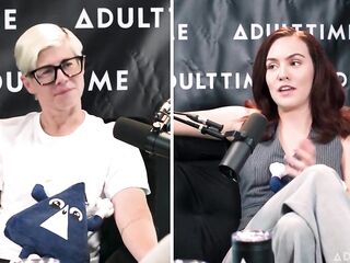 Freya Parker Desires mother I'd like to fuck Tattooed on Her Forehead! Would U Rather, the Adult Time Podcast
