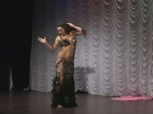 Sexy Indian belly dancer is also a hot brunette milf