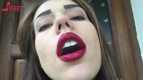 Marvelous brunette is teasing everyone with her beauty