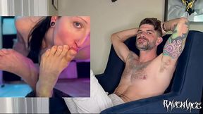 Gloryhole Foot Worship Dom View