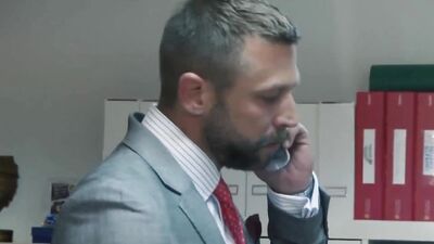 MENATPLAY Hunk In Suit Logan Moore Logan Moore Anal Fucked