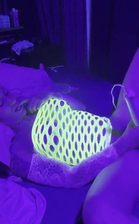 Sexy Blonde Plays Dirty After Hours at the Clib
