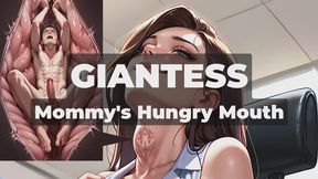 GIANTESS VORE - Mommy's Hungry Mouth - Explicit Giantess Tongue Fucking and Cum Swallow