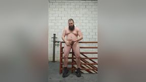 Jacking Off In The Stairwell Of A Parking Garage Until I Cum! Ugh Im Always So Horny!!!