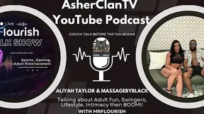 Hot trainer Aliyah Taylor shares BBC with muscle man Massagebyblack