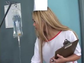 Beautiful asian lesbians pussy licking dildo playing in the hospital