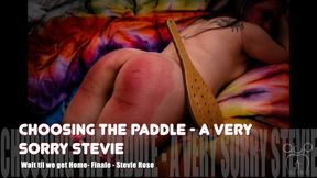 Choosing the Paddle - A very Sorry Stevie - 1080p