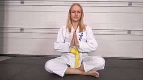 ASHLEY'S KARATE MEDITATION MASTURBATION (4K)