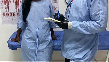Doctor's Checkup Ends with Big Booty Lovin