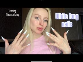 White long nails
