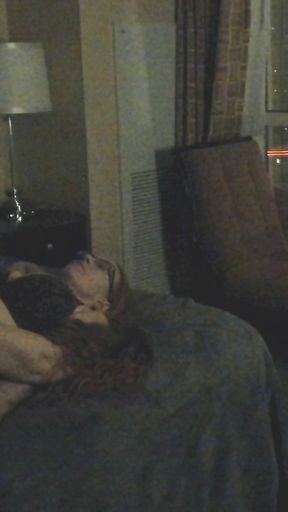 Unforgettable moment from &quot;Vacation Sex Against A Window On The Las Vegas Strip Wih Hot Redhead MILF&quot;