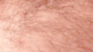 Hairiest Old Guy Jerking Off And Splattering A Massive Load