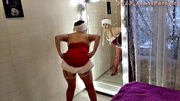 Santa Girl is also a woman! And she has tits and a pussy too! And other diry holes... ))