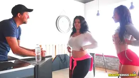 Amateur Cutie Gets Paid Cash To Suck And Fuck Stranger Passionately