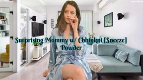 Surprising Mommy w/ Chhinkni Sneeze Powder