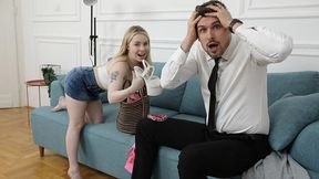 Awesome doggy style fuck with a hot blonde Haley Spades