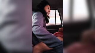 Sexo en el Auto después del gimnasio y se corre en todo mi Coño