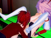 Honkai Impact Yae x Murata Lesbian Hentai