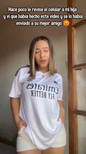 Soccer fan girl