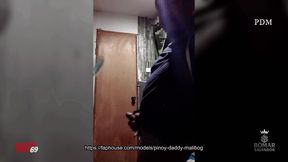 Pinoy Worker Can’t Take It Anymore - Jacking off Alone