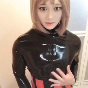 Japanese Latex Anal Sissy