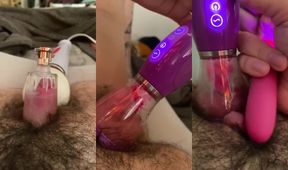 Sucked Pumped Vibrated 4x until his cock dripped