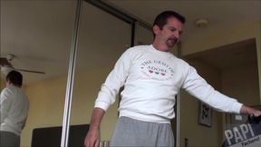 Daniel and Tucker Can't take their Eyes off my big bulge