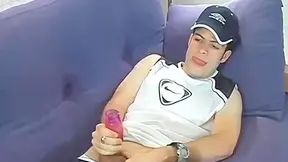 European Guy Working On His Dick With Fleshlight