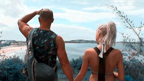 A Very Hard DP Two Hard Cocks for a Slutty Horny Blonde