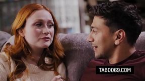 Redhead Stepsister And Her Stepbrother Fuck On Camera Just To Piss Off Their Stepmom